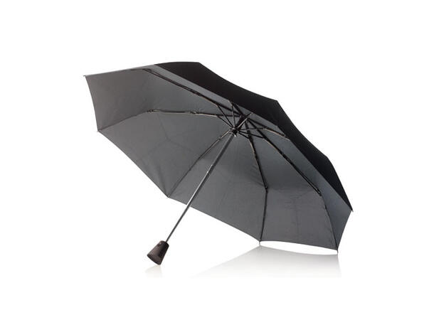 21,5" Brolly 2 i 1 paraply sort 